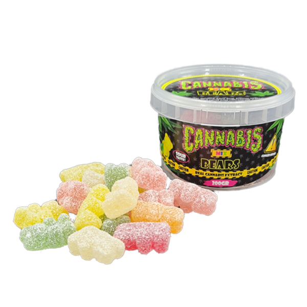 Cannabis Bears Sour – 200 gram