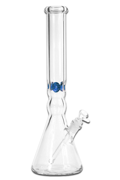 JJ- Bong TW3- blue/green – 45cm – 7mm