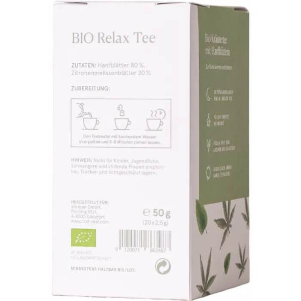 CBD-Vital BIO Relax Tee (20 Teebeutel)